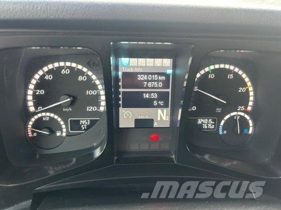 Mercedes-Benz AROCS 4151, 8X4 MEILLER-GESTEINSKIPPER, EURO 6, BO Sklápače