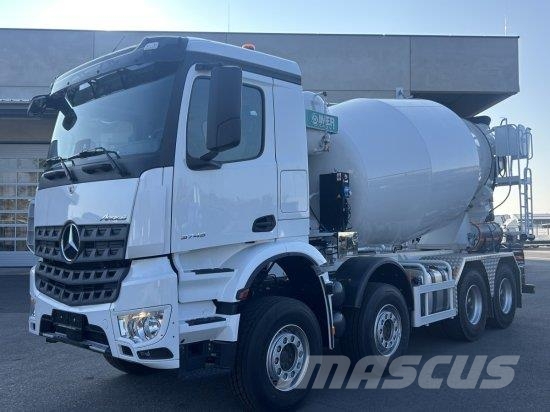 Mercedes-Benz AROCS 3745, 8X4 BETONMISCHER, EURO 6, 10M³ IMER Betonmixers en pompen