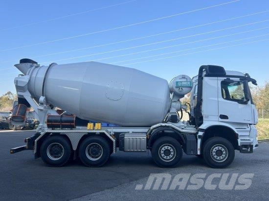 Mercedes-Benz AROCS 3745, 8X4 BETONMISCHER, EURO 6, 10M³ IMER Betonmixers en pompen