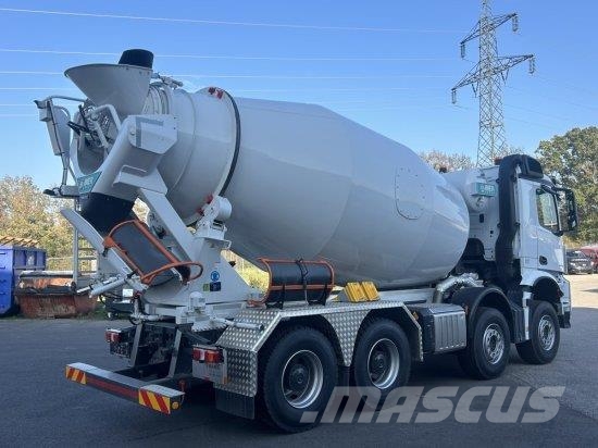 Mercedes-Benz AROCS 3745, 8X4 BETONMISCHER, EURO 6, 10M³ IMER Betonmixers en pompen