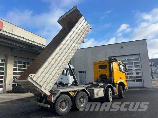 Mercedes-Benz AROCS 4151, 8X4 MEILLER-GESTEINSKIPPER, EURO 6, BO Sklápače