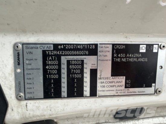 Scania R450 , RETARDER, E6, Vlačilci