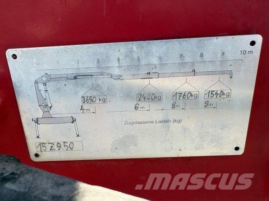 Scania R650 V8, 6X2, E6, LEDER, PENZ-CRANE 15Z - HOLZLADE 트랙터 유닛