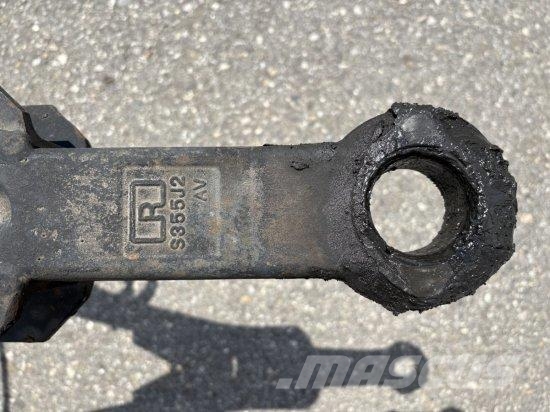 SCHMITZ ABROLLANHäNGER 2-ACHSIG, DREHKRANZ, ACF20 Remolques portacubetas