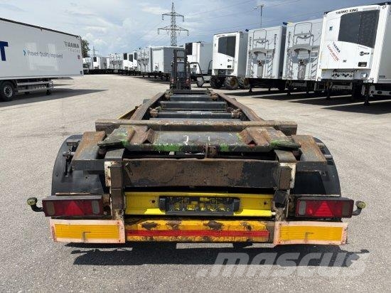SCHMITZ ABROLLANHäNGER 2-ACHSIG, DREHKRANZ, ACF20 Remolques portacubetas