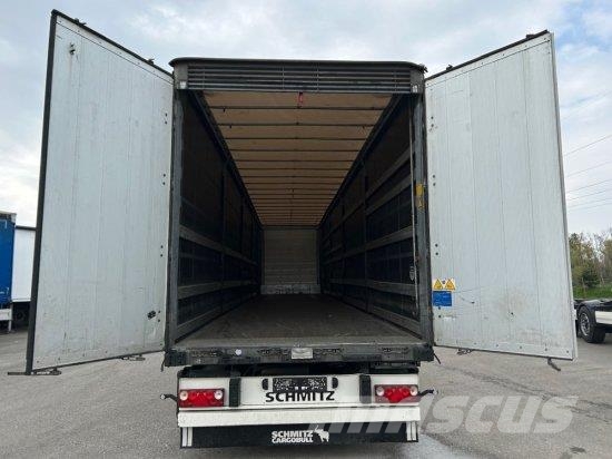 SCHMITZ SCB S3T, VARIOS, LIFTACHSE, EDSCHA-VERDECK Tents puspiekabes
