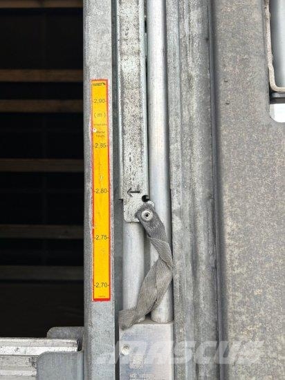 SCHMITZ SCB S3T, VARIOS, LIFTACHSE, EDSCHA-VERDECK Tents puspiekabes