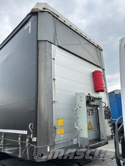 SCHMITZ SCB S3T, VARIOS, LIFTACHSE, EDSCHA-VERDECK Tents puspiekabes