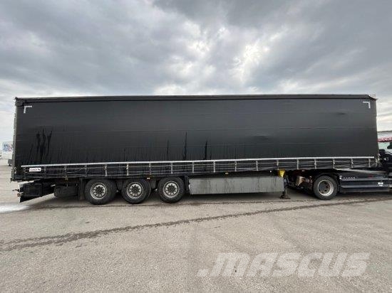 SCHMITZ SCB S3T, VARIOS, LIFTACHSE, EDSCHA-VERDECK Tents puspiekabes