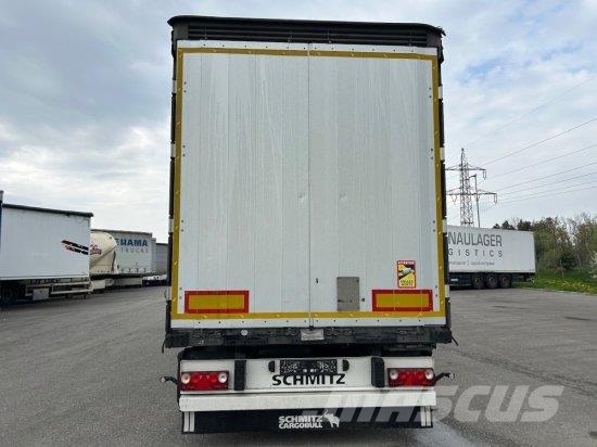 SCHMITZ SCB S3T, VARIOS, LIFTACHSE, EDSCHA-VERDECK Tents puspiekabes