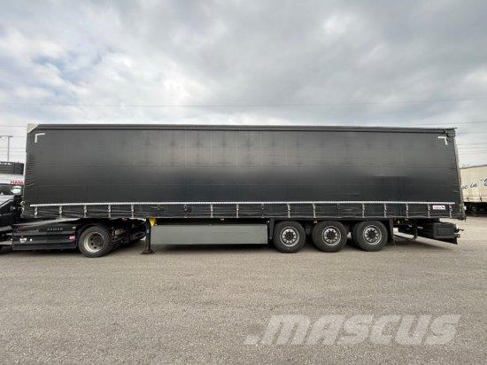 SCHMITZ SCB S3T, VARIOS, LIFTACHSE, EDSCHA-VERDECK Tents puspiekabes