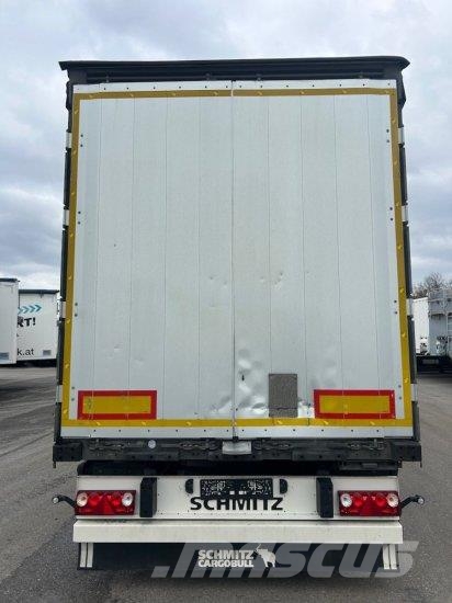 SCHMITZ SCB S3T, VARIOS, LIFTACHSE, EDSCHA-VERDECK, Curtainsiderauflieger