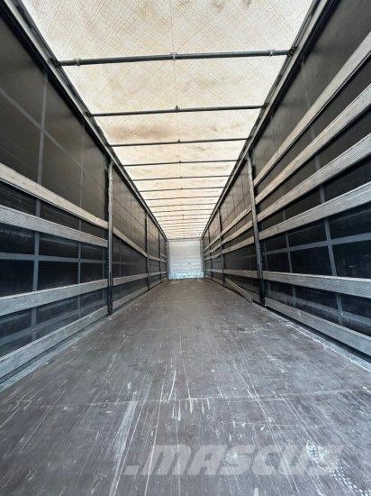 SCHMITZ SCB S3T, VARIOS, LIFTACHSE, EDSCHA-VERDECK, Curtainsiderauflieger