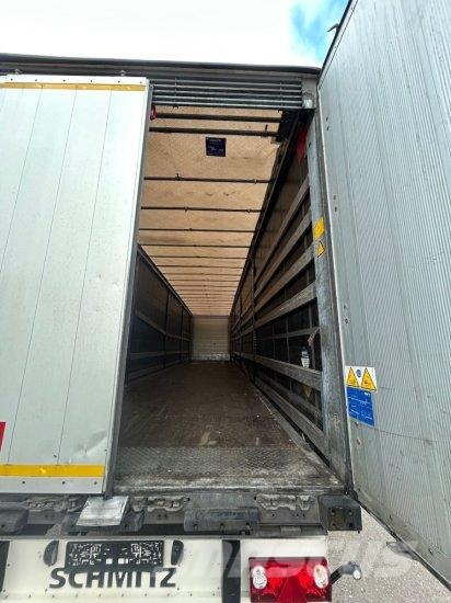SCHMITZ SCB S3T, VARIOS, LIFTACHSE, EDSCHA-VERDECK, Curtainsiderauflieger