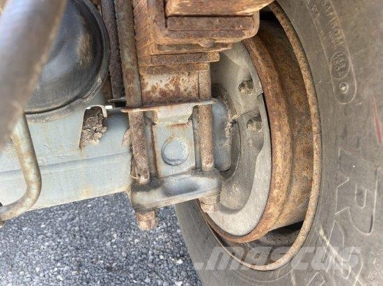 SCHWARZMüLLER LANGHOLZANHäNGER 2-ACHSIG ZWILLINGSBEREIFT BLATTGE Metsaveohaagised