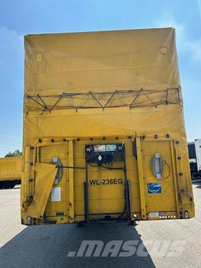 SCHWARZMüLLER SPEZIALAUFLIEGER SCHRäGLADER, COILMULDE MEHRERE EI Semi-trailer med Gardinsider