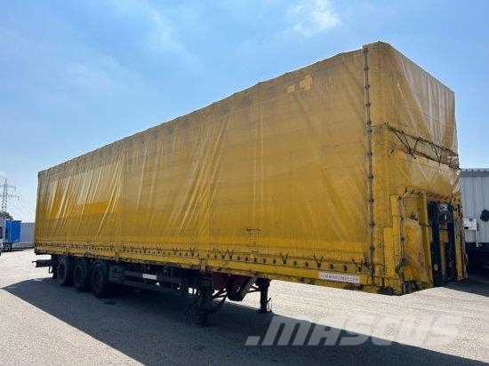 SCHWARZMüLLER SPEZIALAUFLIEGER SCHRäGLADER, COILMULDE MEHRERE EI Semi-trailer med Gardinsider