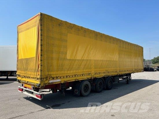 SCHWARZMüLLER SPEZIALAUFLIEGER SCHRäGLADER, COILMULDE MEHRERE EI Semi-trailer med Gardinsider