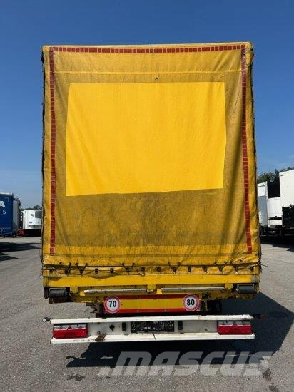 SCHWARZMüLLER SPEZIALAUFLIEGER SCHRäGLADER, COILMULDE MEHRERE EI Semi-trailer med Gardinsider
