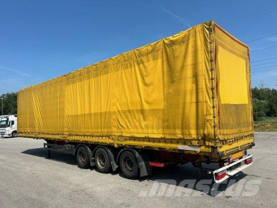 SCHWARZMüLLER SPEZIALAUFLIEGER SCHRäGLADER, COILMULDE MEHRERE EI Semi-trailer med Gardinsider