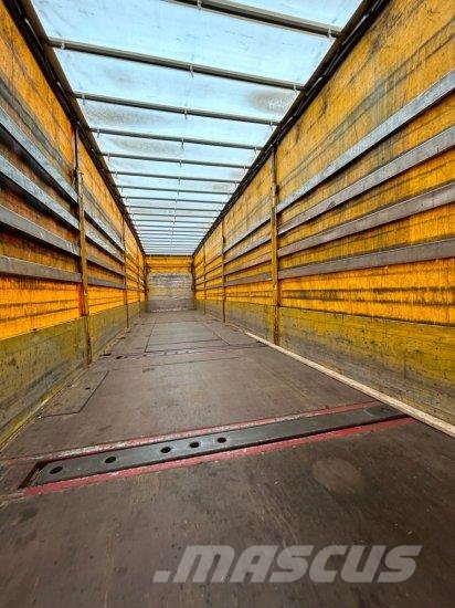 SCHWARZMüLLER SPEZIALAUFLIEGER SCHRäGLADER, COILMULDE MEHRERE EI Semi-trailer med Gardinsider