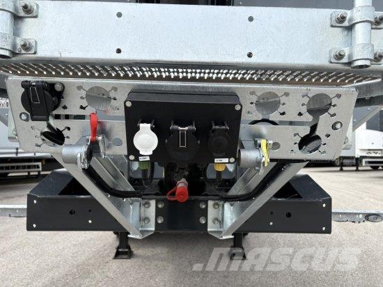 SCHWARZMüLLER THERMORUNDMULDE 25 M³, LIFTACHSE, ROLLPLANE, BPW A 傾卸式半拖車