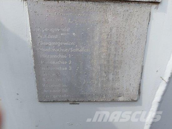  SCHWINGENSCHLöGL KIPP-SILOAUFLIEGER 60M³, LIFTACHS Autocisternas