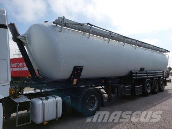  SCHWINGENSCHLöGL KIPP-SILOAUFLIEGER 60M³, LIFTACHS Autocisternas