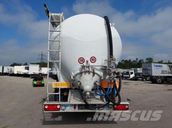  SCHWINGENSCHLöGL KIPP-SILOAUFLIEGER 60M³, LIFTACHS Autocisternas