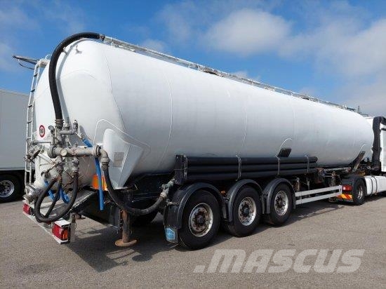  SCHWINGENSCHLöGL KIPP-SILOAUFLIEGER 60M³, LIFTACHS Autocisternas