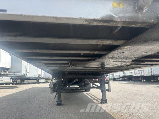 STAS SCHUBBODEN S300 ZX, LIFTACHSE, FUNK 10MM BODEN Bortinių sunkvežimių priekabos su nuleidžiamais bortais