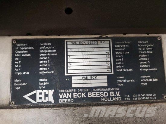 Van Eck UT3Z DOPPELDECKER, KüHLKOFFERAUFLIEGER, CA Andere Auflieger