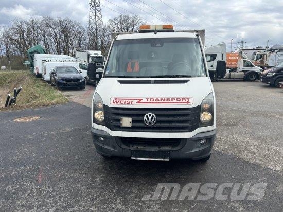 Volkswagen CRAFTER PRITSCHE PLANE 3 SITZE Camiones de cama baja