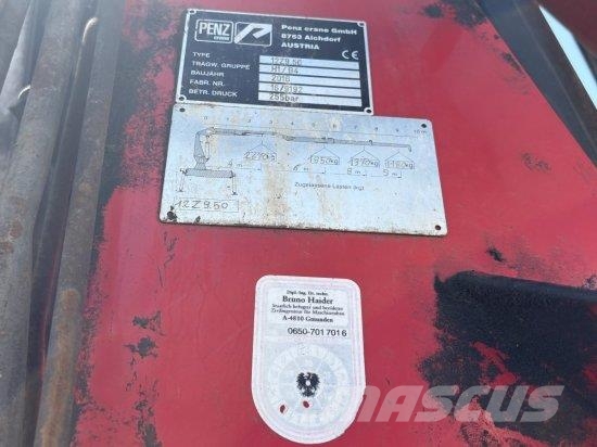 Volvo FH 16 750 6X4R HOLZTRANSPORTER MIT PENZ 12Z KRAN, Samochody do przewozu drewna