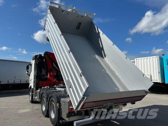 Volvo FH 500 3-SEITEN KIPPER MIT PALFINGER PK22002EH, RE Wywrotki