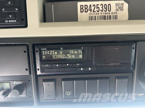 Volvo FH 500 6X4 3-SEITEN KIPPER KRAN MFCT HAMA KIPPER, Kiper tovornjaki