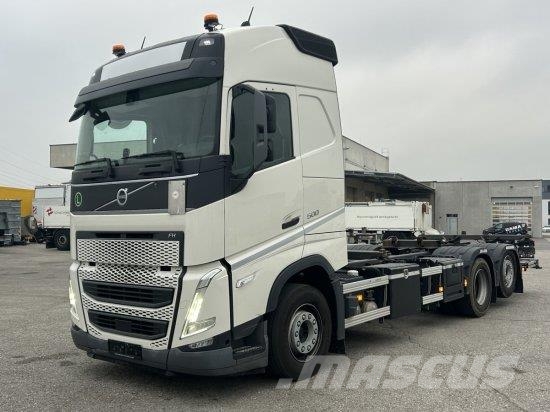 Volvo FH 500 BDF 6X2TR, LENK-LIFTACHSE, I-SHIFT, BÄR-LBW Containerchassis