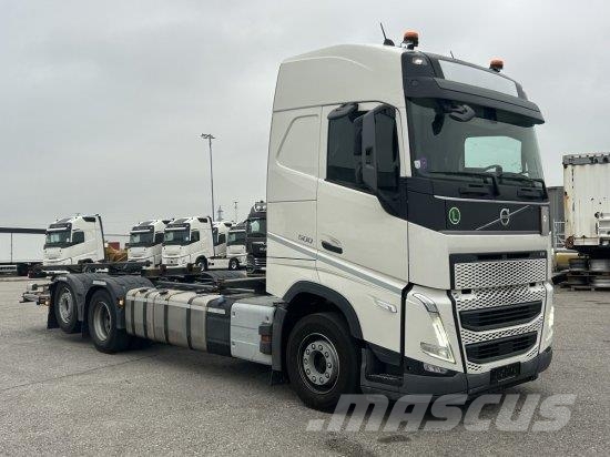 Volvo FH 500 BDF 6X2TR, LENK-LIFTACHSE, I-SHIFT, BÄR-LBW Containerchassis