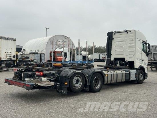 Volvo FH 500 BDF 6X2TR, LENK-LIFTACHSE, I-SHIFT, BÄR-LBW Containerchassis