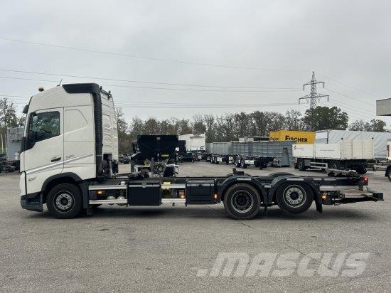 Volvo FH 500 BDF 6X2TR, LENK-LIFTACHSE, I-SHIFT, BÄR-LBW Containerchassis