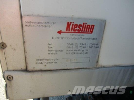 Volvo FL 280 KüHLKOFFER, E6 MIT LBW, THERMO KING Chłodnie samochodowe