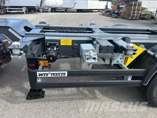 WEB TRAILER LPRS24 MITTEN-HECKSCHIEBER 1X20 FT 2X2 Containerframe semi-trailers