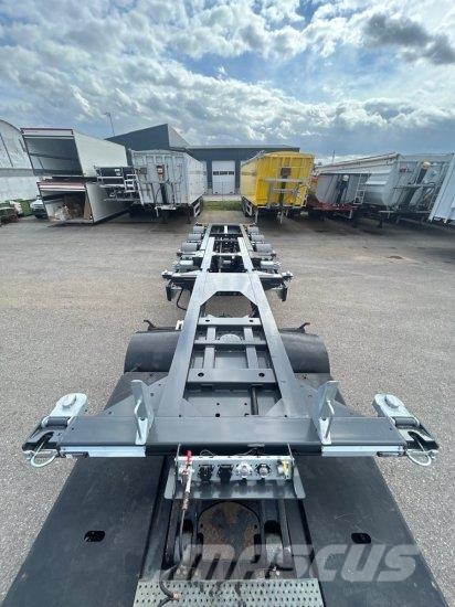 WEB TRAILER LPRS24 MITTEN-HECKSCHIEBER 1X20 FT 2X2 Containerframe semi-trailers