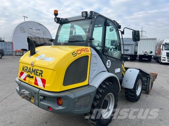 KRAMER 5095 RADLADER MIT SCHAUFEL UND PALETTEN GABEL Wheel loaders