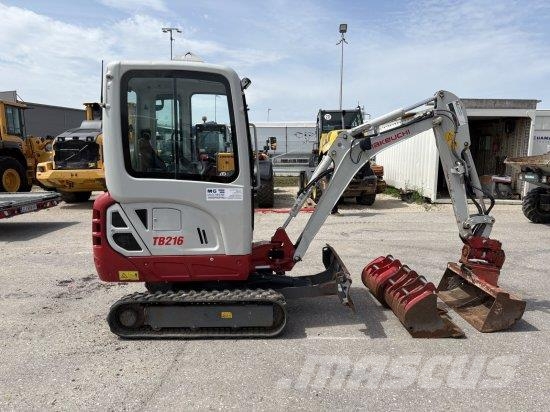 TAKEUCHI TB 216 MINIBAGGER,LöFFELPACKET ,VERBREITERBAR, POW 小型挖土機/掘鑿機<7t(小型挖掘機)