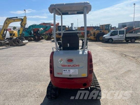 TAKEUCHI TB 216 MINIBAGGER,LöFFELPACKET ,VERBREITERBAR, POW Mini excavators < 7t (Mini diggers)