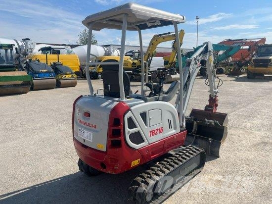 TAKEUCHI TB 216 MINIBAGGER,LöFFELPACKET ,VERBREITERBAR, POW Mini excavators < 7t (Mini diggers)