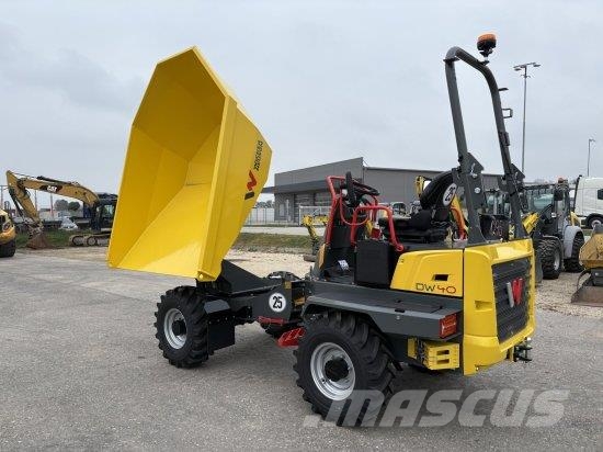 WACKER NEUSON,DUMPER DW40 Terrængående lastbiler