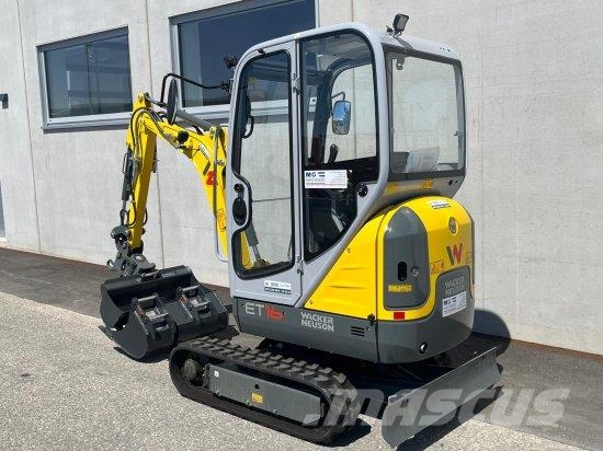 WACKER NEUSON ET16 , LAUFWERKVERSTELLUNG , Minigravere <7t