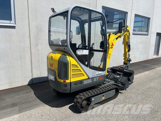 WACKER NEUSON ET16 , LAUFWERKVERSTELLUNG , Minigravere <7t